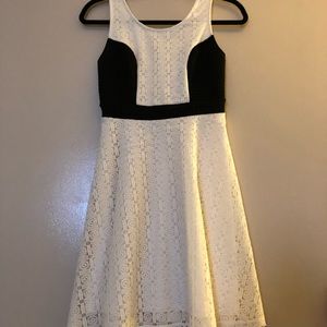 Black and Cream dress
